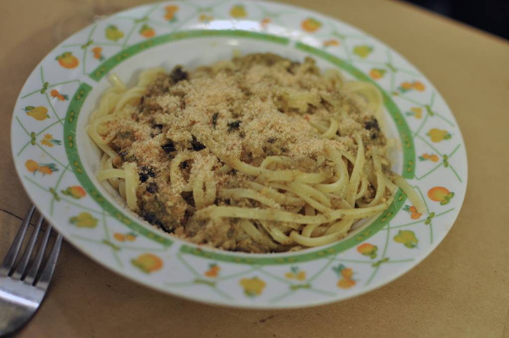 pasta alla palermitana Casa Mia Tours