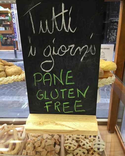 Pandalì gluten-free bakery in Rome