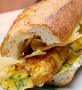 frittata sandwich Italy