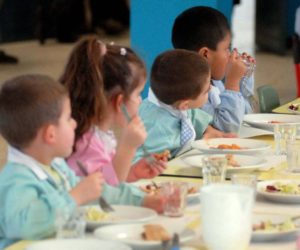 Italian school lunch