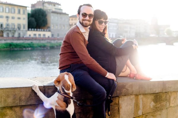 Meet Georgette, Nico and Ginger - girl in florence