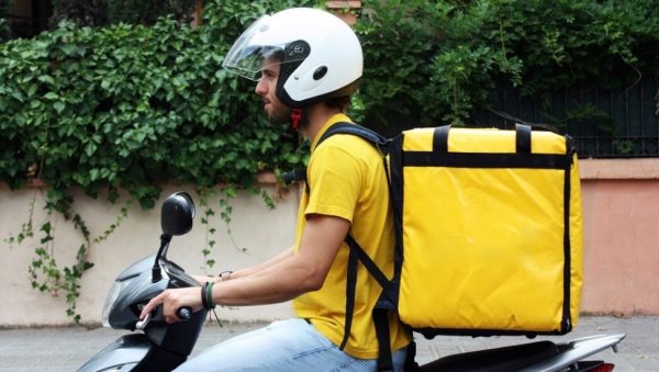 Food delivery in Rome
