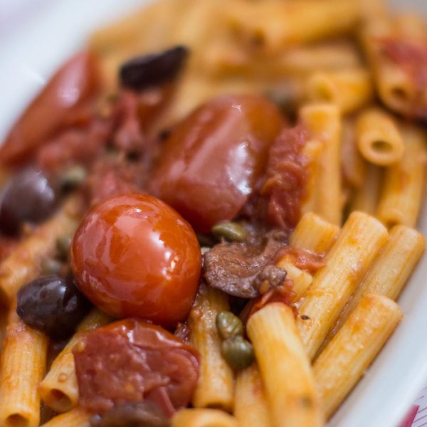 pasta from the region of Campania