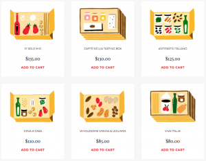Gustiamo gift boxes