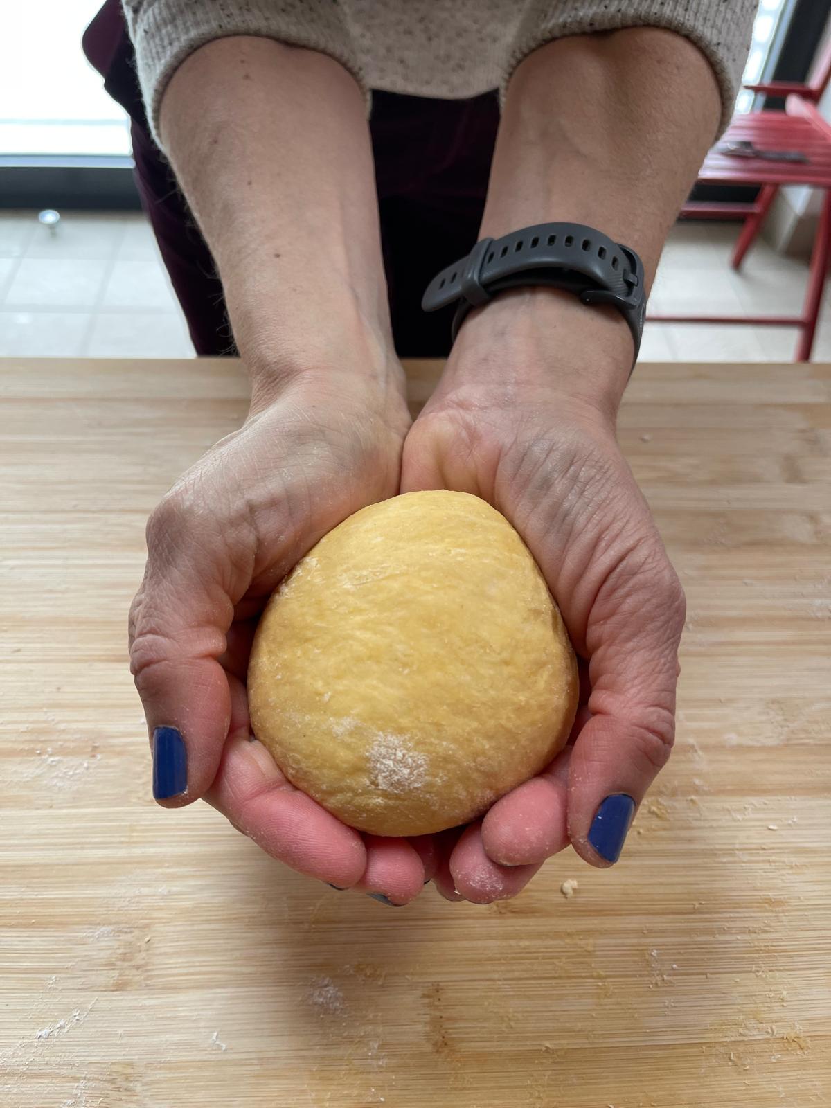 ball of pasta dough