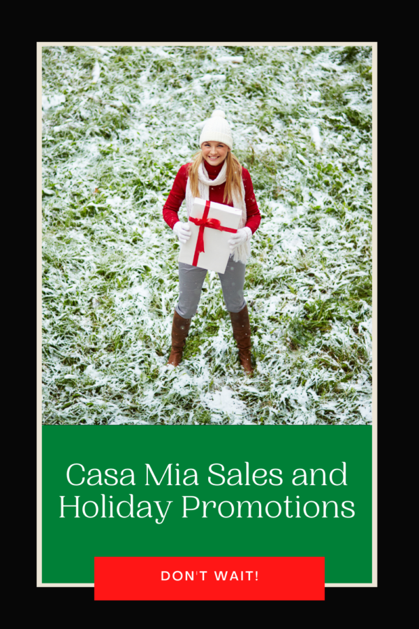 sales and holiday promotions