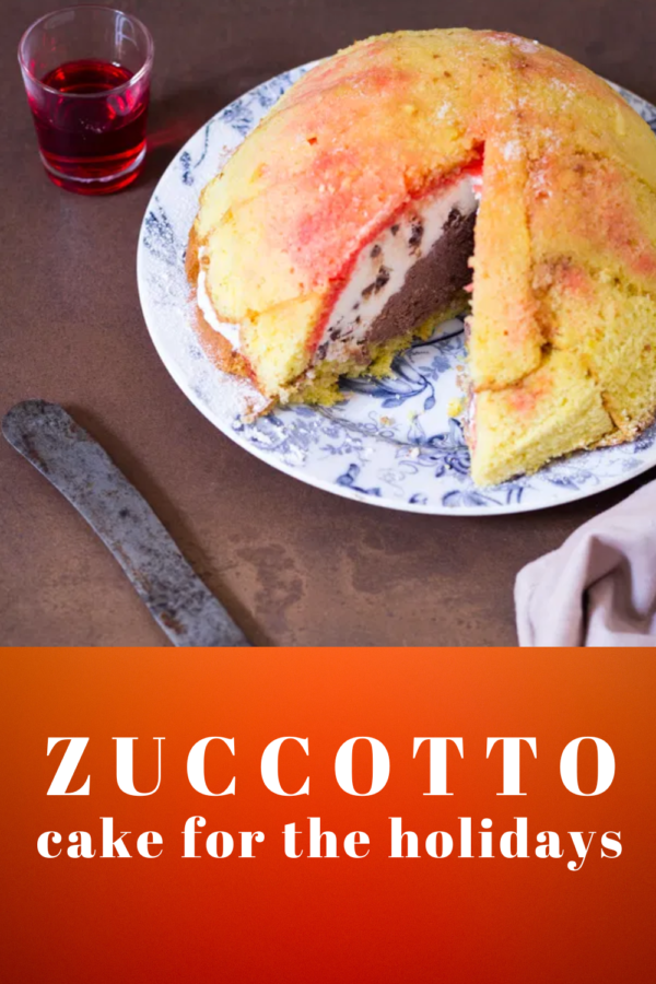 zuccotto cake for the holidays