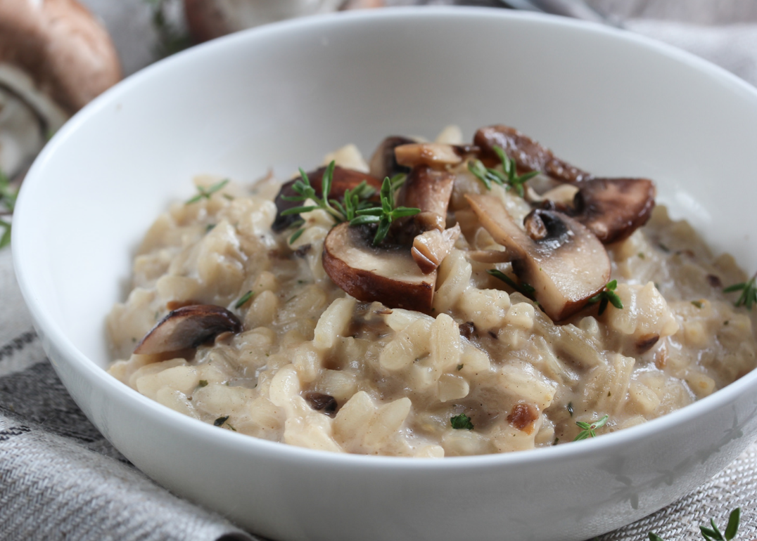 mushroom risotto for #whatscooking 2023
