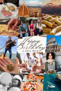 happy birthday Casa Mia Tours