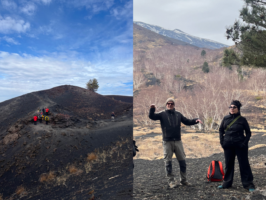 hiking mt etna