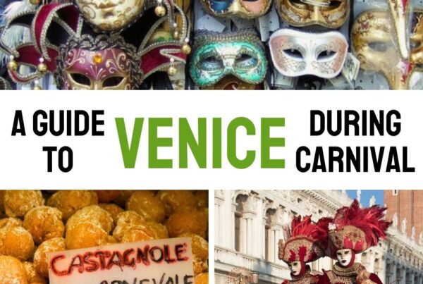 venice during carnival pin