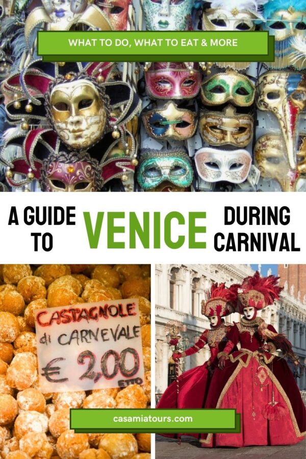 venice during carnival pin