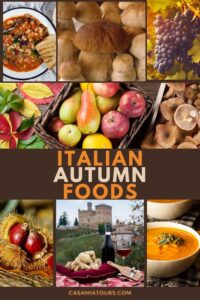Italian Autumn Foods pin