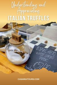 italian truffles pin