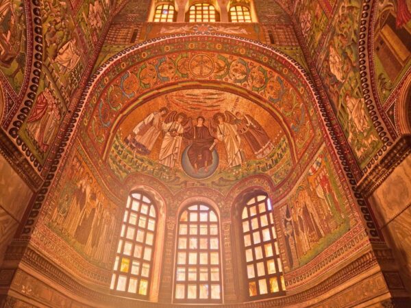 mosaics in ravenna basilica of san vitale