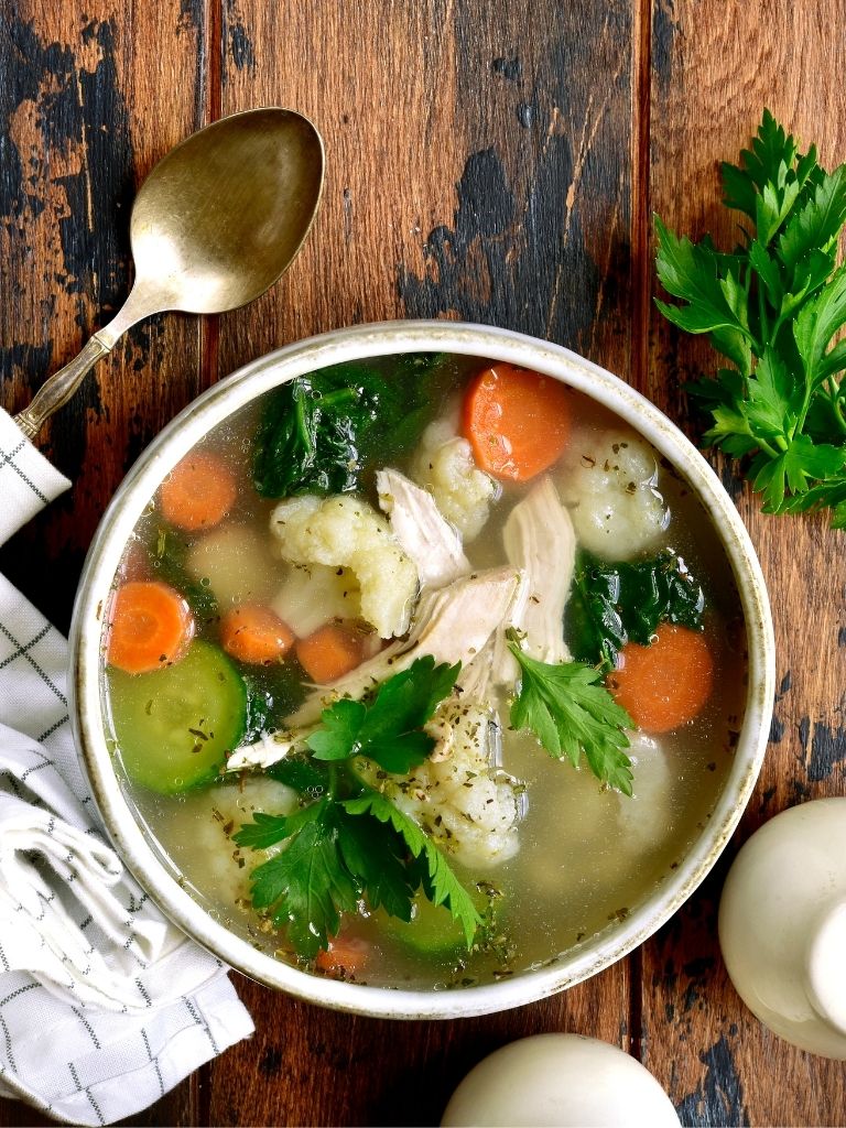 chicken soup - healing and wellness with food