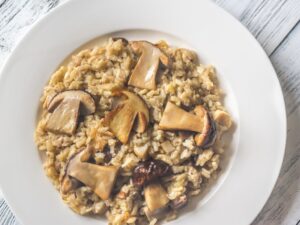 risotto with mushrooms