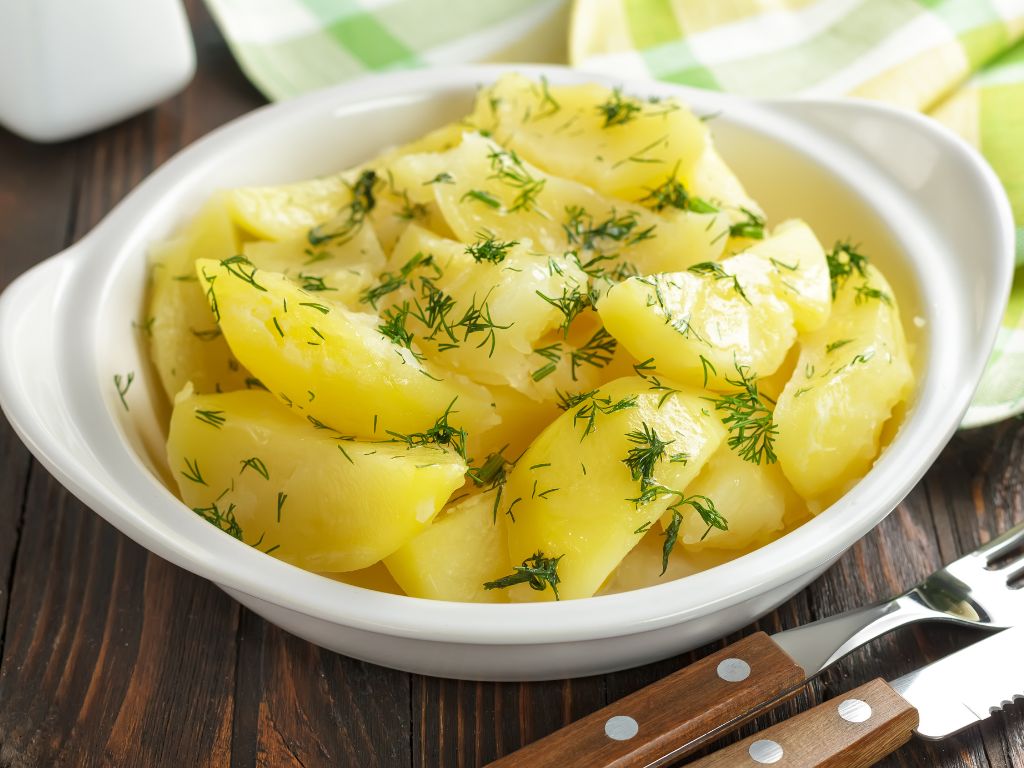 boiled potatoes - healing and wellness with food