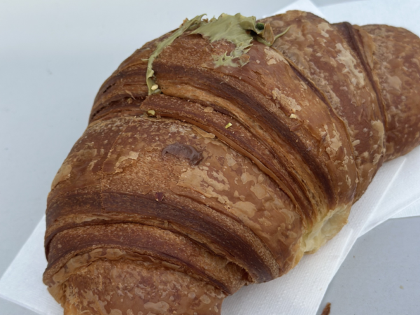 pistachio pastry in Peschiera del Garda