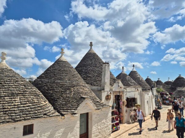 trulli buildings in the town of Alberobello