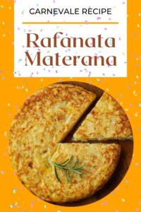 rafanata materana carnevale pin