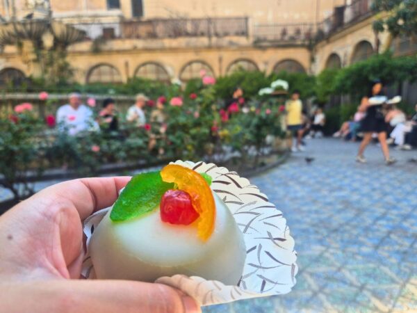 cassata in cloister in palermo