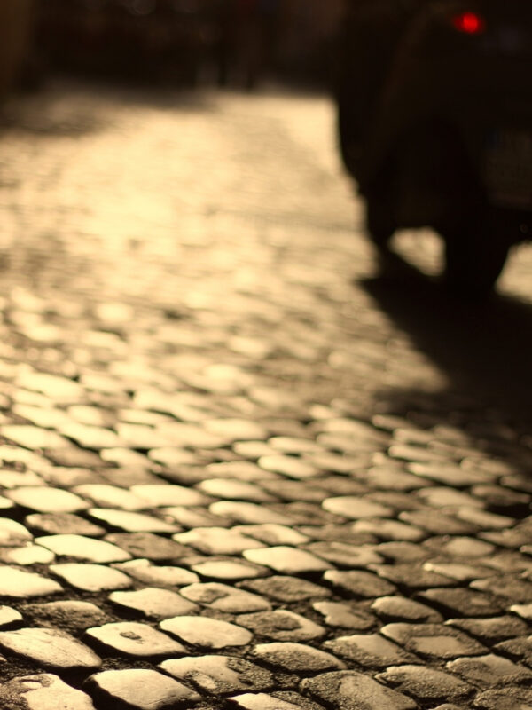 cobblestones rome