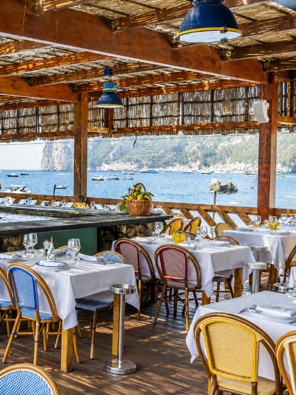 ristorante lo scoglio marina del cantone nerano