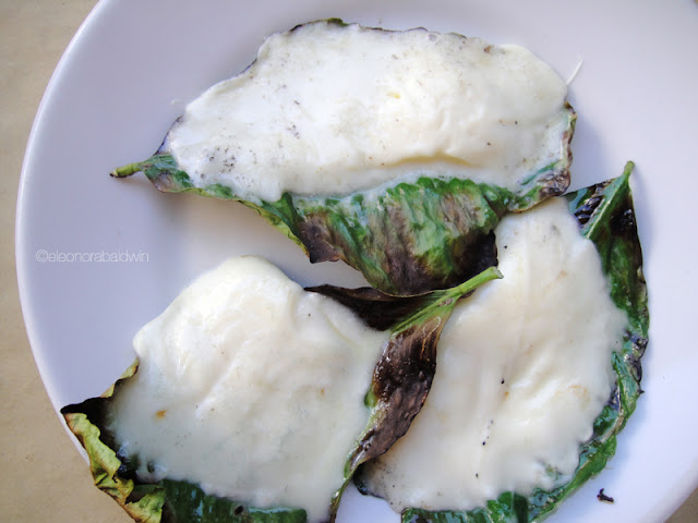 mozzarella grilled lemon leaves laurito da adolfo