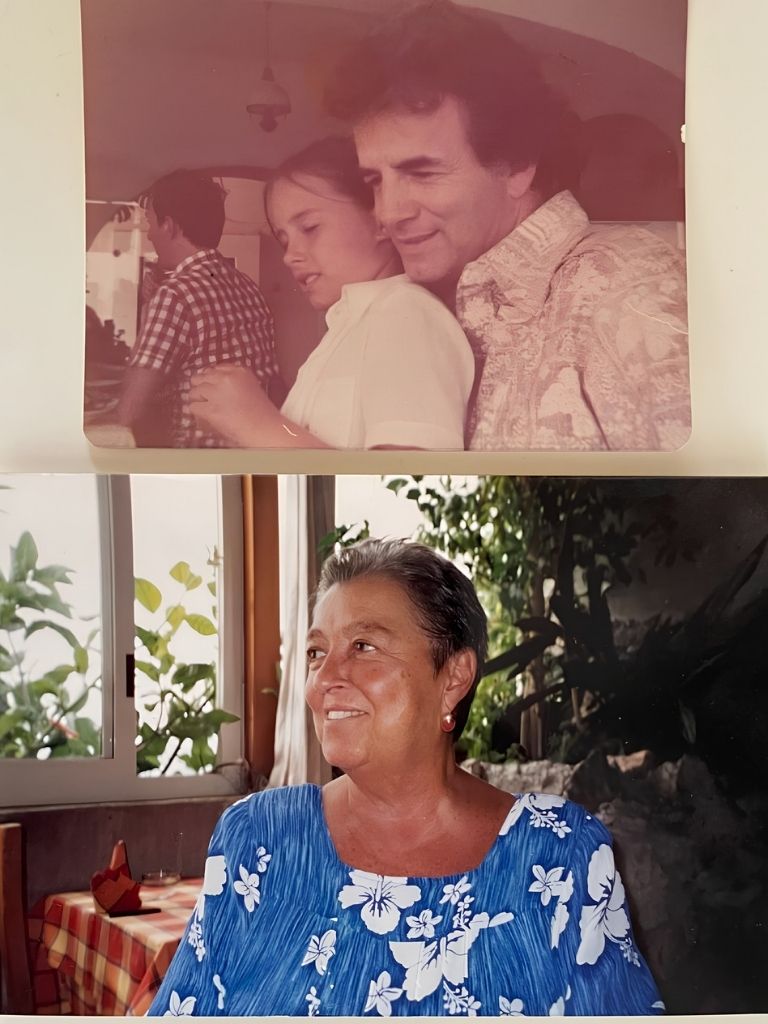 my parents in positano 1977-1990s