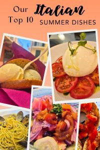 italian summer dishes pin