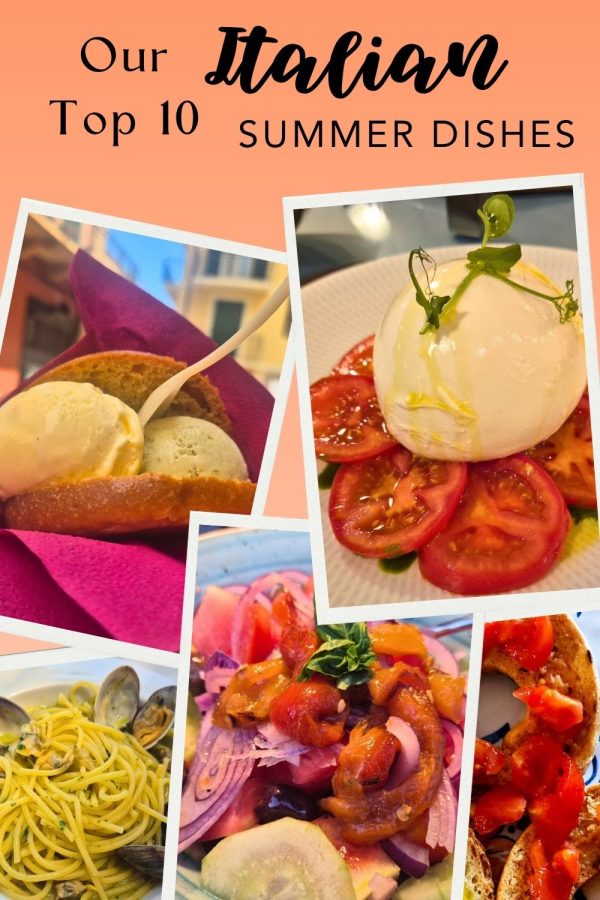 italian summer dishes pin