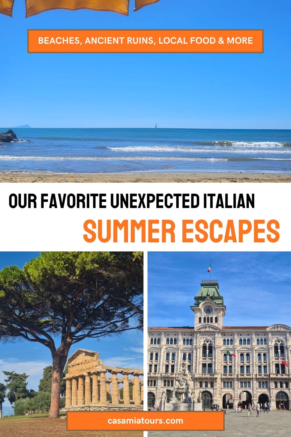 unexpected summer escapes pin