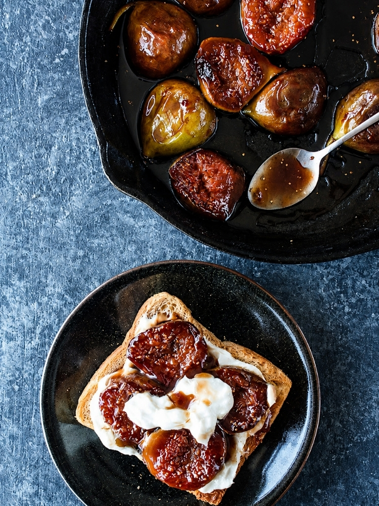 caramelized figs